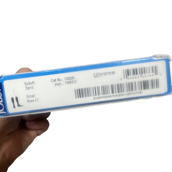 Jobst Medical Compression Hosiery Opaque 15-20 mmHG So Soft Sand Small Knee‎ - Picture 2 of 4